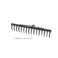 Wirtschaftliche 14-Tine Stahl Farming / Garten Rake